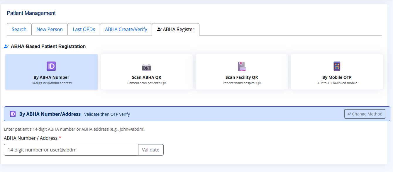 ABHA Register