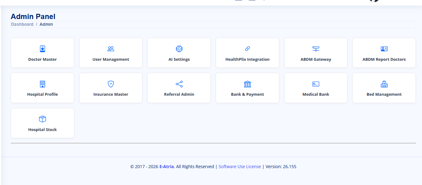 Admin Panel